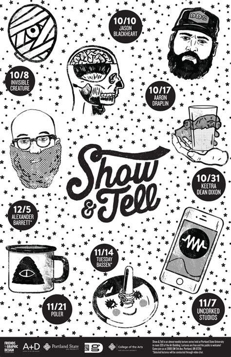 Show And Tell Lecture Series Portland State University Graphic Design