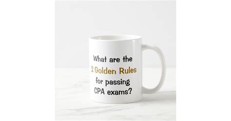 Passing Cpa Exams Cpa Mug Zazzle