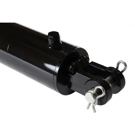 4 Bore X 18 Stroke Hydraulic Cylinder Welded Clevis Double Acting Cylinder Magister Hydraulics