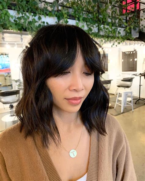 This How To Style Bangs With Straightener For Short Hair Stunning And Glamour Bridal Haircuts