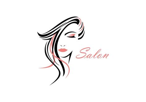 Women Face Hair Salon Logo Vector Graphic By Deemka Studio Creative