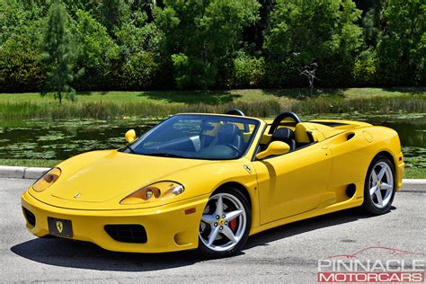 2001 Ferrari 360 Spiderspider F1 Pinnacle Motorcars