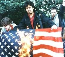 Burning the american flag as a symbol of protest against u.s. Texas vs. Johnson (1989) - courtcases.com