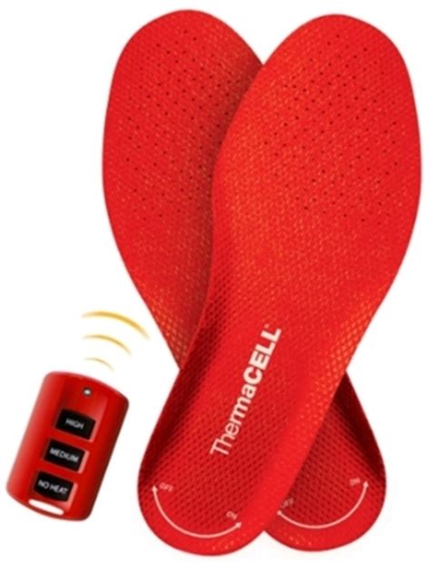 Thermacell Ths01 M Rechargeable Heated Insoles Foot Warmer Wireless