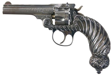 Very Ornate Revolver Unknown Make Model Guns Of The Old West