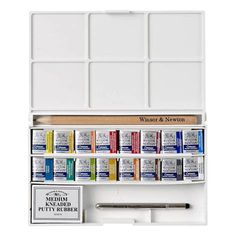 Winsor And Newton Cotman Watercolour Deluxe Pocket Set Hobbycraft