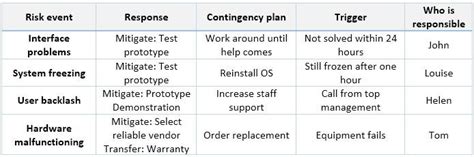 Risk Management Framework Contingency Plan Ape Pm
