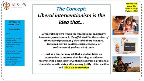 Politics Flipped Learning A Level Liberal Interventionism Youtube
