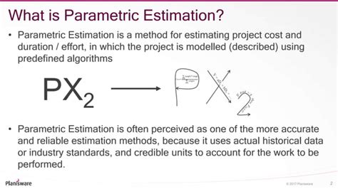 Parametric Estimation In A Nutshell