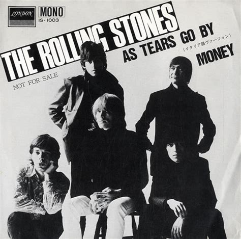 The Rolling Stones As Tears Go By Italian Version Japanese Promo 7