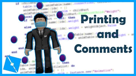 Roblox Beginners Scripting 1 Printing And Comments Youtube