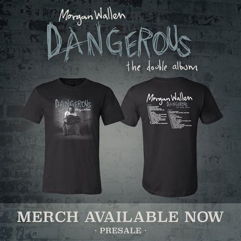 Morgan Wallen The Dangerous Tour 2022 Tour Dates T Shirt Both Sides S