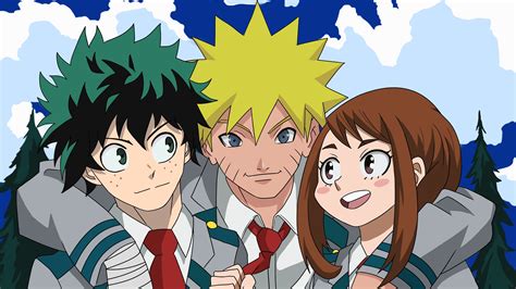 My Hero Academia Izuku Midoriya 2k Anime Ochaco Uraraka Naruto