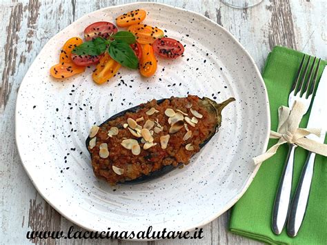 Mettere nel mixer mla metà circa di legumi già cotti e il. Melanzane ripiene di lenticchie e quinoa - La Cucina Salutare