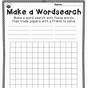 Create Spelling Word Worksheet