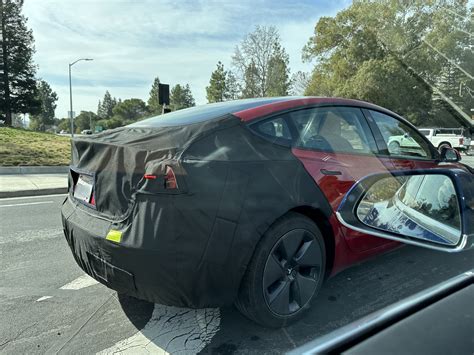 New Tesla Model 3 Project Highland Prototype Spotted In The Wild