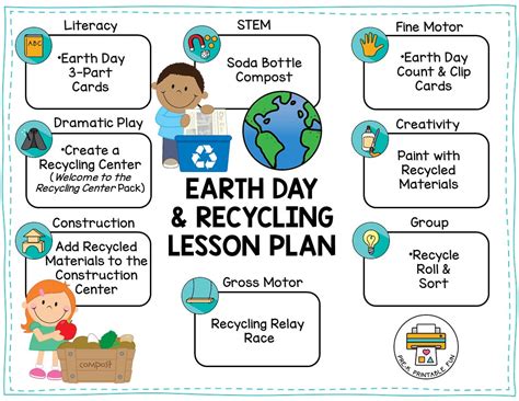 Here is a fun earth day activity to teach kids about emotions while understanding ways to protect the preschoolers can work on a variety of math and literacy skills with this earth day activity pack. Preschool Earth Day and Recycling Theme - Pre-K Printable Fun