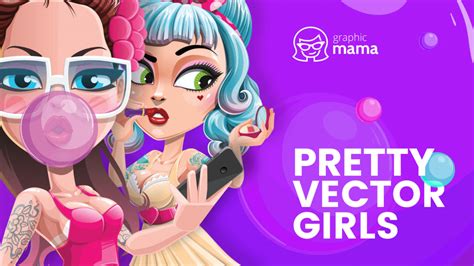 Pretty Vector Girls That Will Blow Your Mind Graphicmama Blog