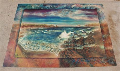 Brett Livingstone Strong Surreal Sea 1990 Serigraph 44300 Compare At