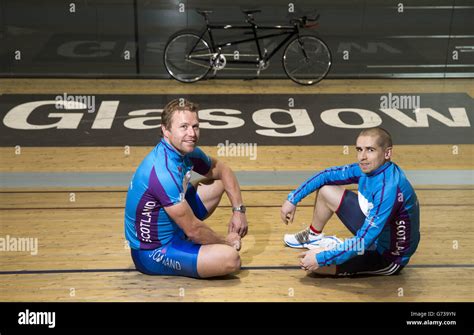 Sport Commonwealth Games Team Scotland Cycling Teams Photocall The Sir Chris Hoy Velodrome