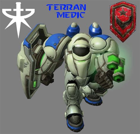 Starcraft 2 Terran Medic Hd By Hammerthetank On Deviantart