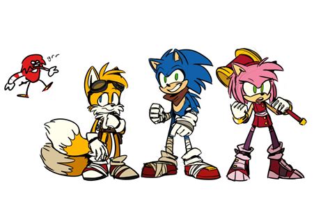 sonic boom concept art knuckles