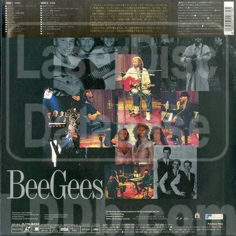 Laserdisc Database The Bee Gees Keppel Road The Life And Music Of