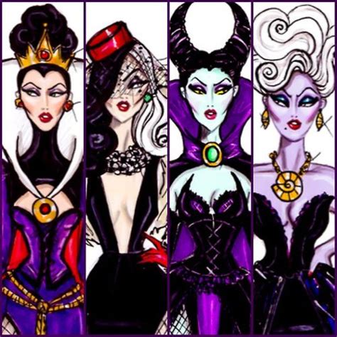 The Disney Diva Villainess Collection Villanos De Disney Princesas