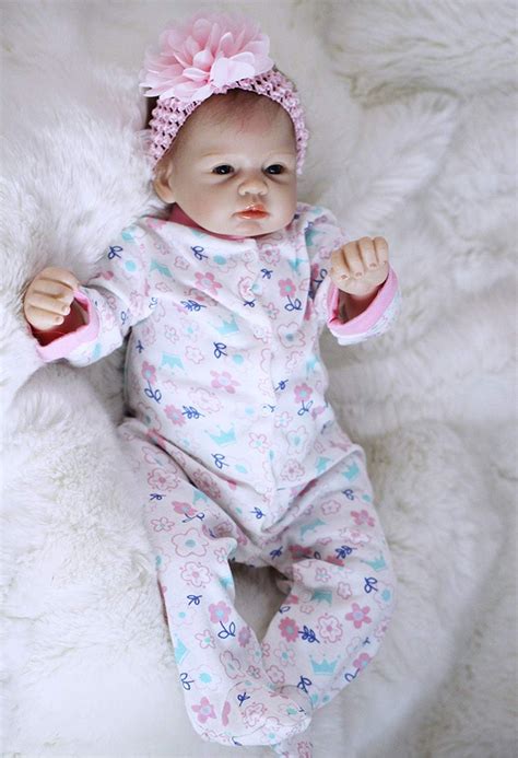 Wamdoll 22 Inch Handmade Lifelike Adorable Reborn Baby Girl