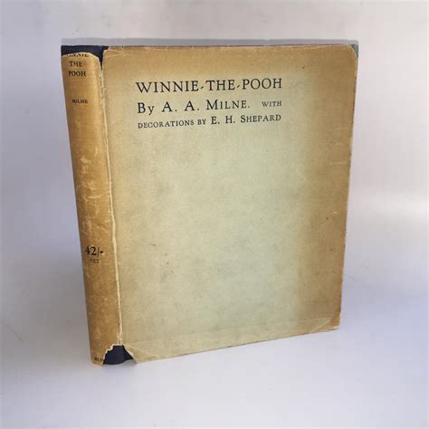 Winnie The Pooh By Milne Signed Abebooks