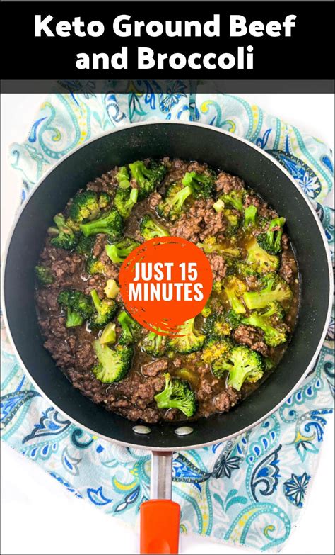 Quick Easy Keto Ground Beef Broccoli Dinner Daniels Aetherins