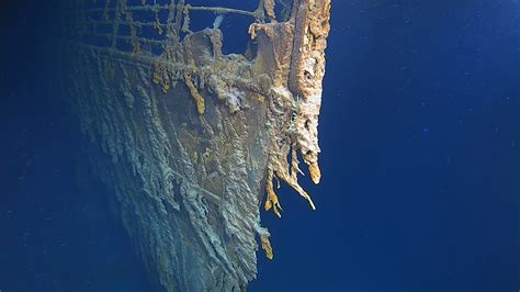 Where The Titanic Shipwreck Rests New Photos Reveal Extensive Decay