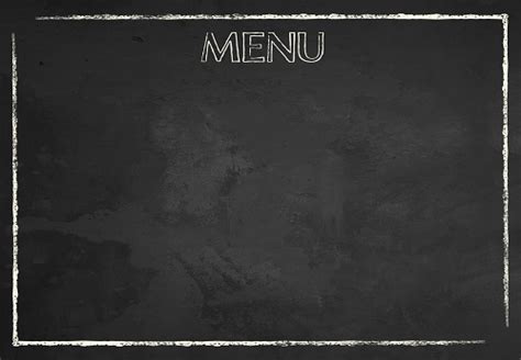 The great collection of chalkboard wallpaper border for desktop, laptop and mobiles. Blackboard Menu With Chalk Border Stock Photo - Download ...