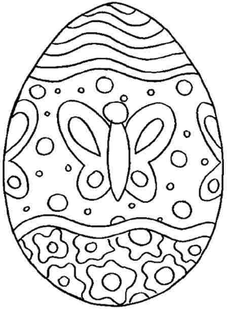 Download Coloring Pages Easter Egg Printable For Girls & Boys ...