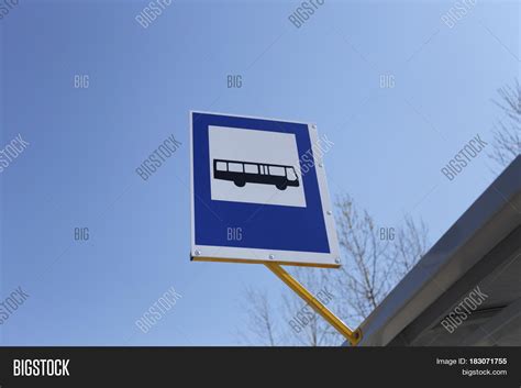 Bus Stop Traffic Sign Image And Photo Free Trial Bigstock