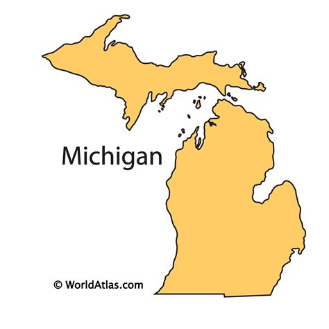 Michigan Maps And Facts World Atlas