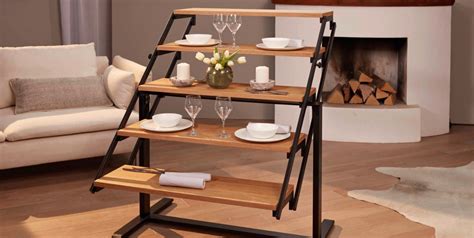 Convertible Shelf Transforms Into A Dining Table This Transforming