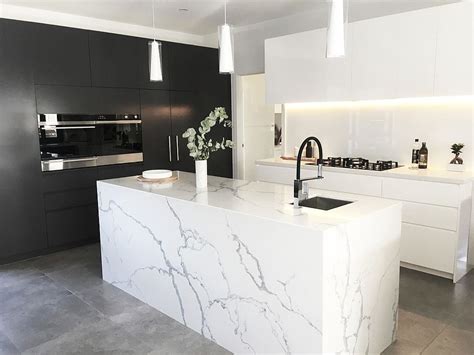 From popular counter materials like marble, granite, quartz, and wood; Kitchens with Concrete Floors: A Sustainable and Durable ...