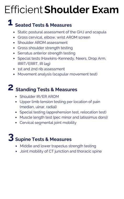 The Guide To Efficient Physical Therapy Examination — The Movement Corner