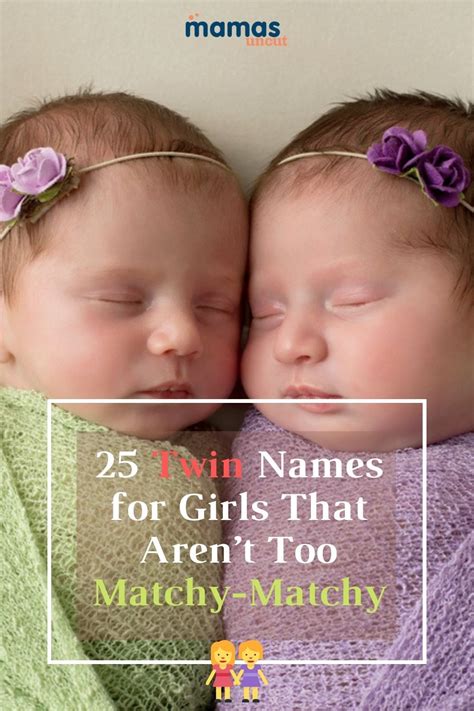 25 Twin Name Pairs For Girls That Complement Each Other Twin Names