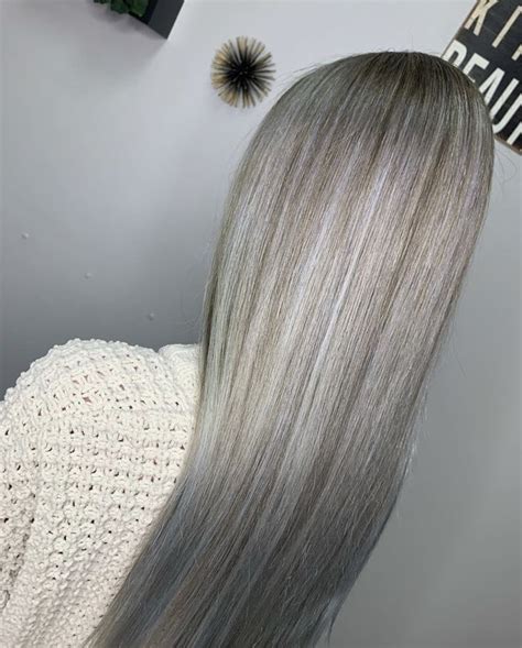 Steel Grey Long Hair Styles Hair Styles Hair