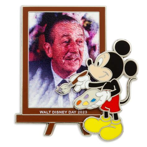 Walt Disney And Mickey Mouse Pin Walt Disney Day 2023 Limited