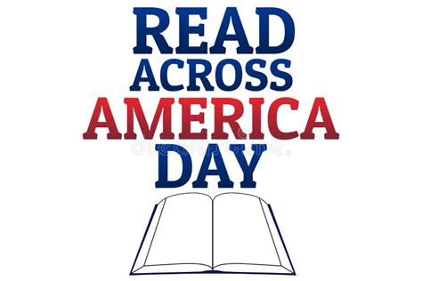 National Read Across America Day Vector Stock Vector Illustration Of