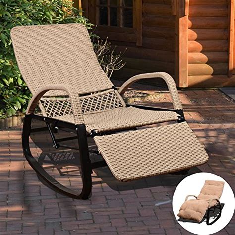 Maybe you would like to learn more about one of these? Sundale Outdoor Indoor Wicker Rattan Rocking Chair with ...
