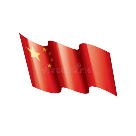 China Flag Vector Illustration Stock Vector Illustration Of Country