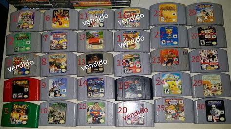 Juegos Nintendo 64 - Bs. 2.600,00 en Mercado Libre