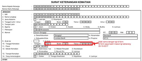Atas perhatian dan kerja samanya saya ucapkan terima kasih. Contoh Surat Keterangan Kematian Dari Kelurahan - Kumpulan ...