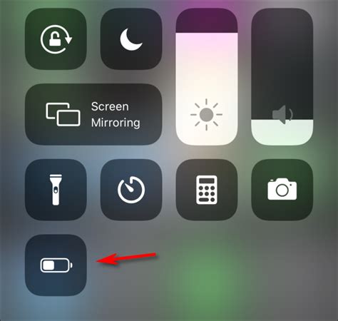 How To Quickly Turn On Low Power Mode On Your Iphone