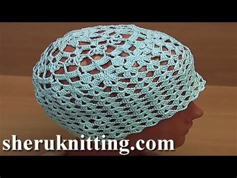 Cat ears headbands and hats are great for costumes, keeping warm, or just being cute. How to Crochet Lace Hat For Summer Tutorial 73 Part 2 of 2 ...