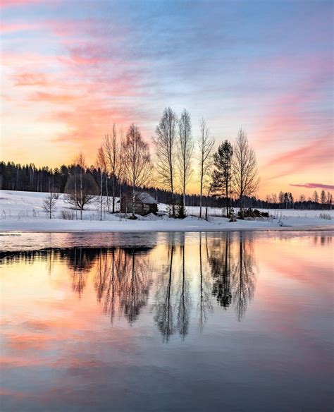🇫🇮 Winter Sunset Finland By Asko Kuittinen🌅 ️ Winter Sunset Sunrise